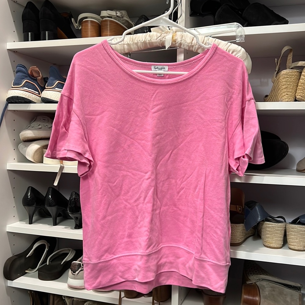 Splendid Pink Short Sleeve Tee